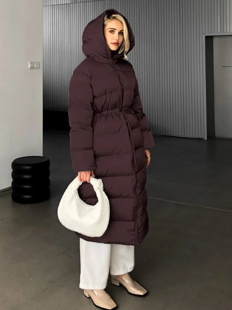 Long Sleeve Cotton Coat