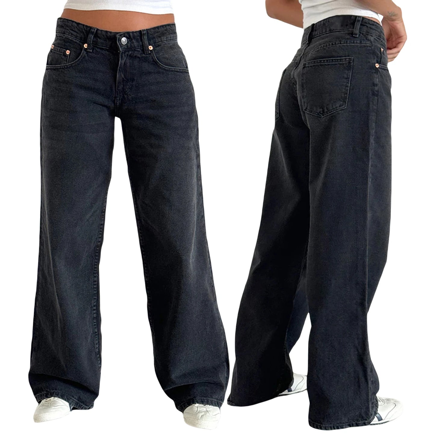 Jeans Trousers with Pockets