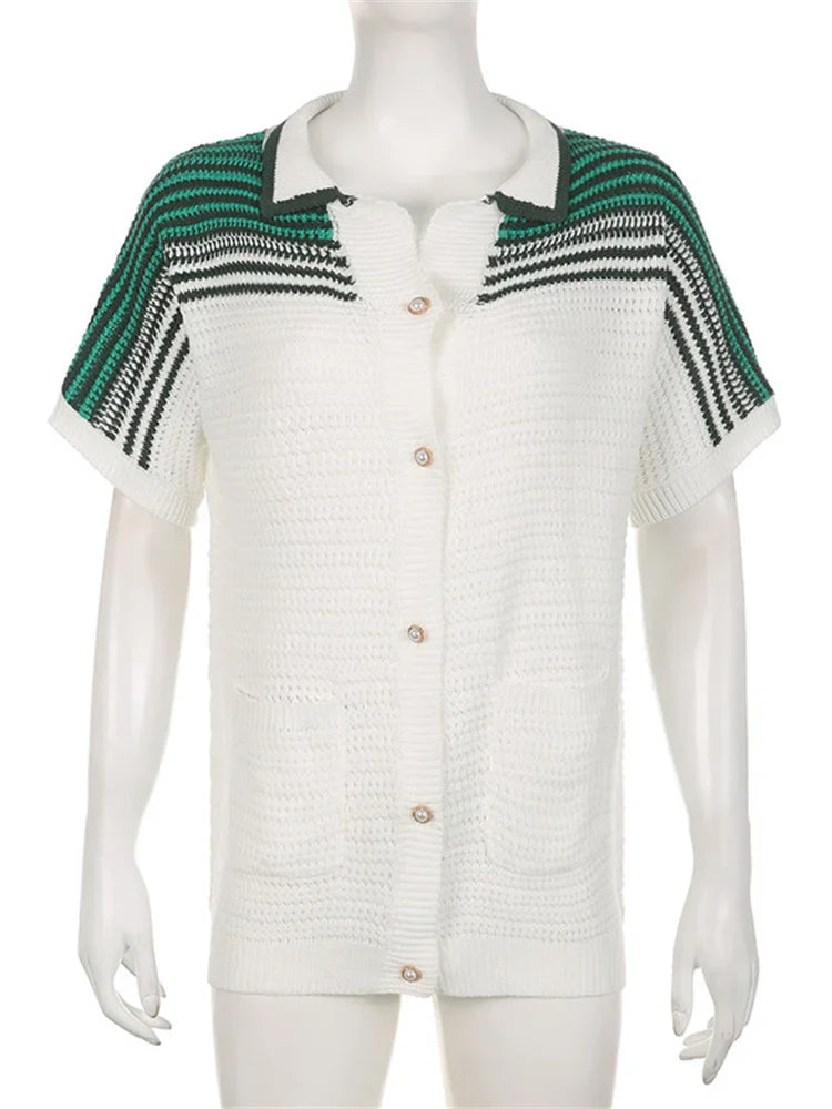 Knitted Streetwear Shirt