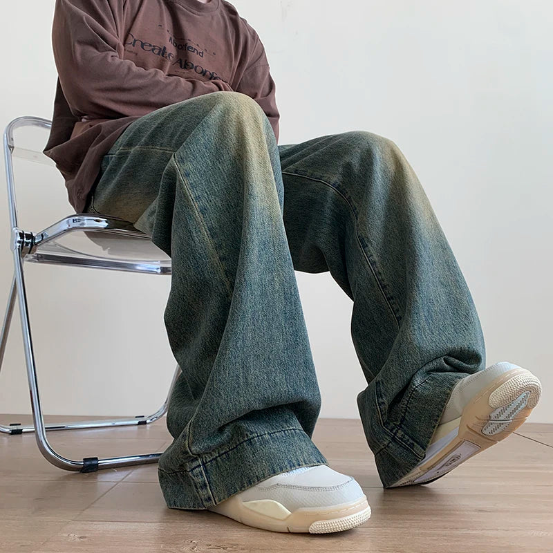 Casual Baggy Straight Jeans