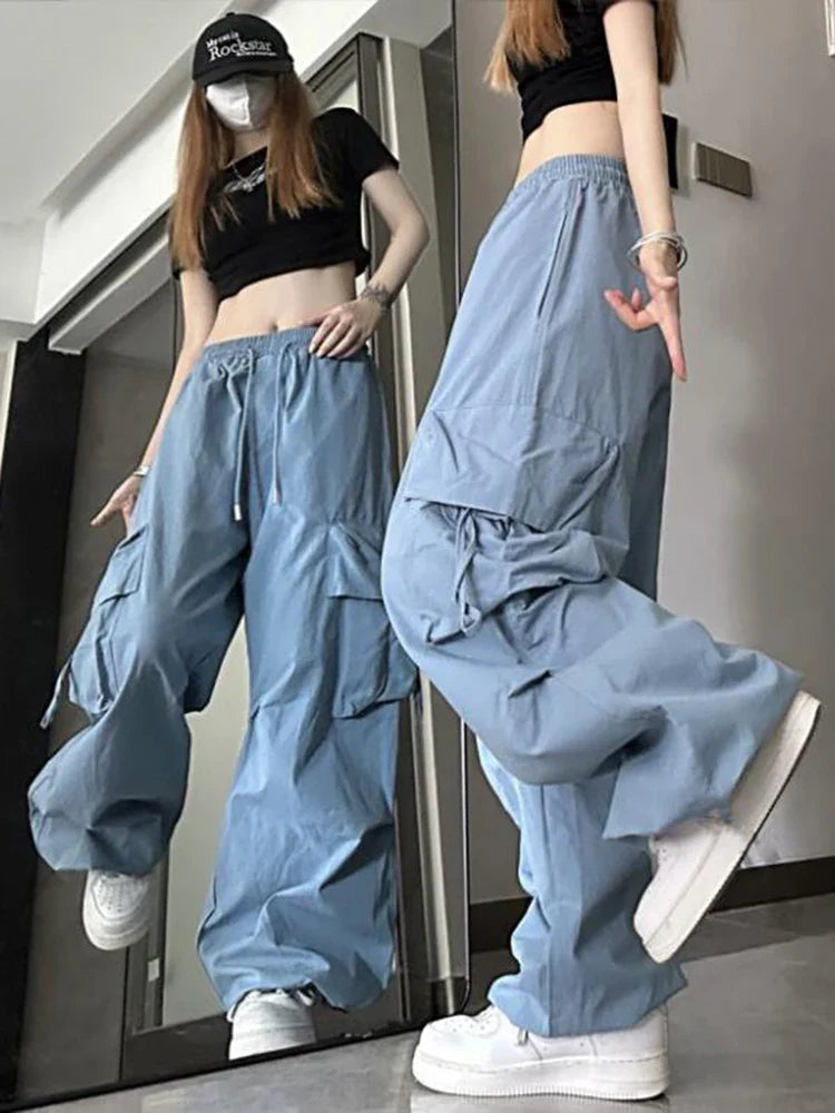 Casual High Waist Trousers