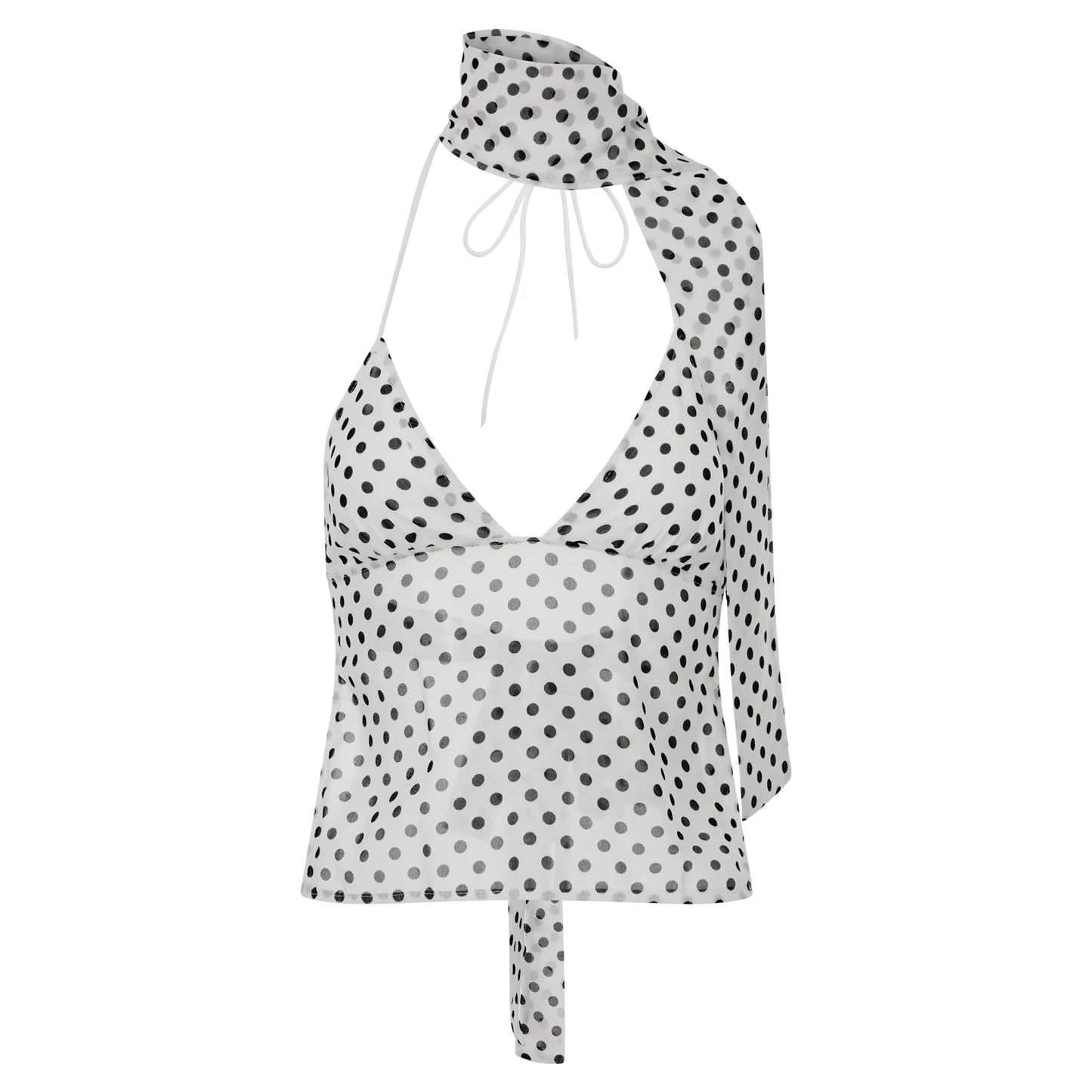 Coquette Halter Neck Cami