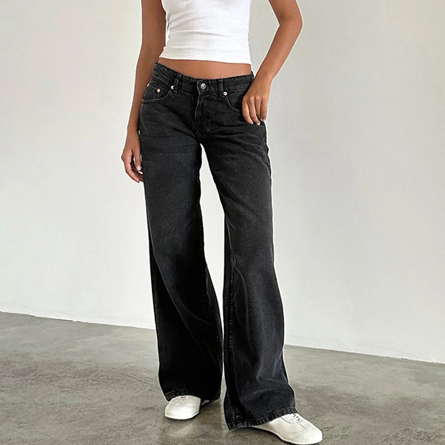 Jeans Trousers with Pockets