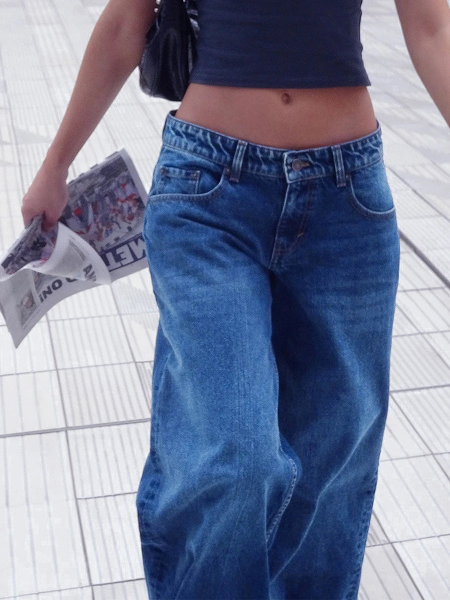 Jeans Trousers with Pockets