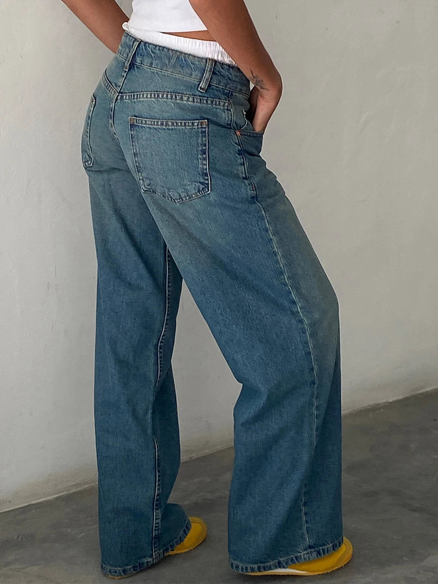 Jeans Trousers with Pockets