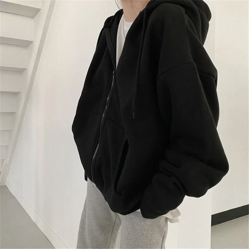 Black Retro Oversized Jacket