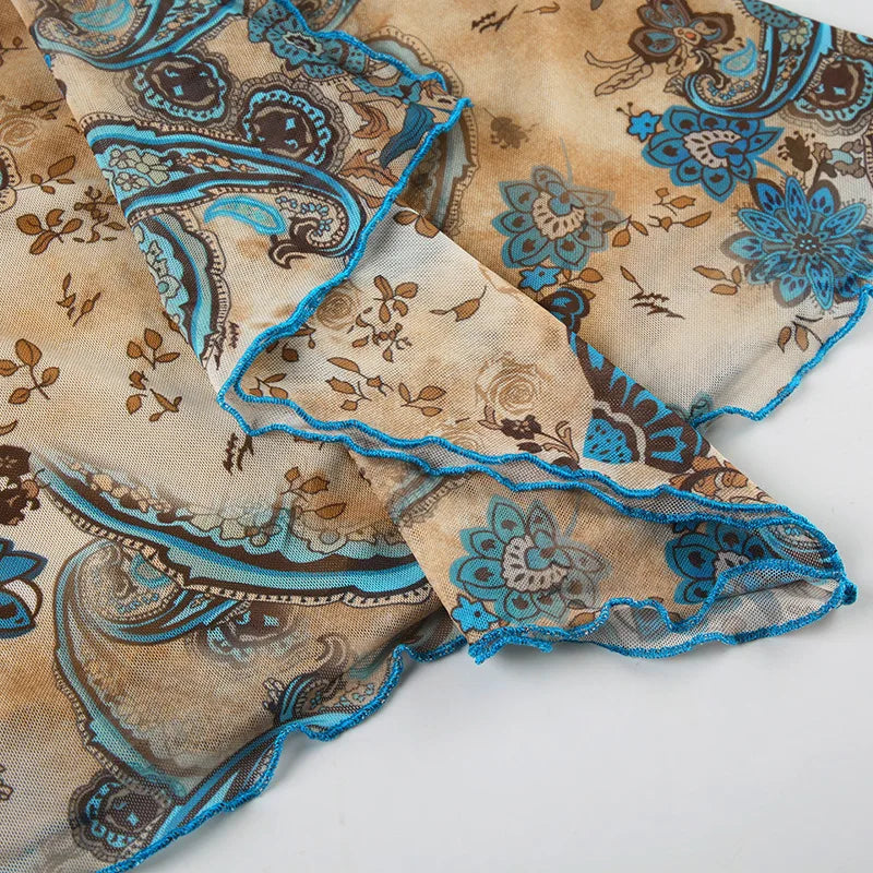 Slim Backless Lace Patchwork