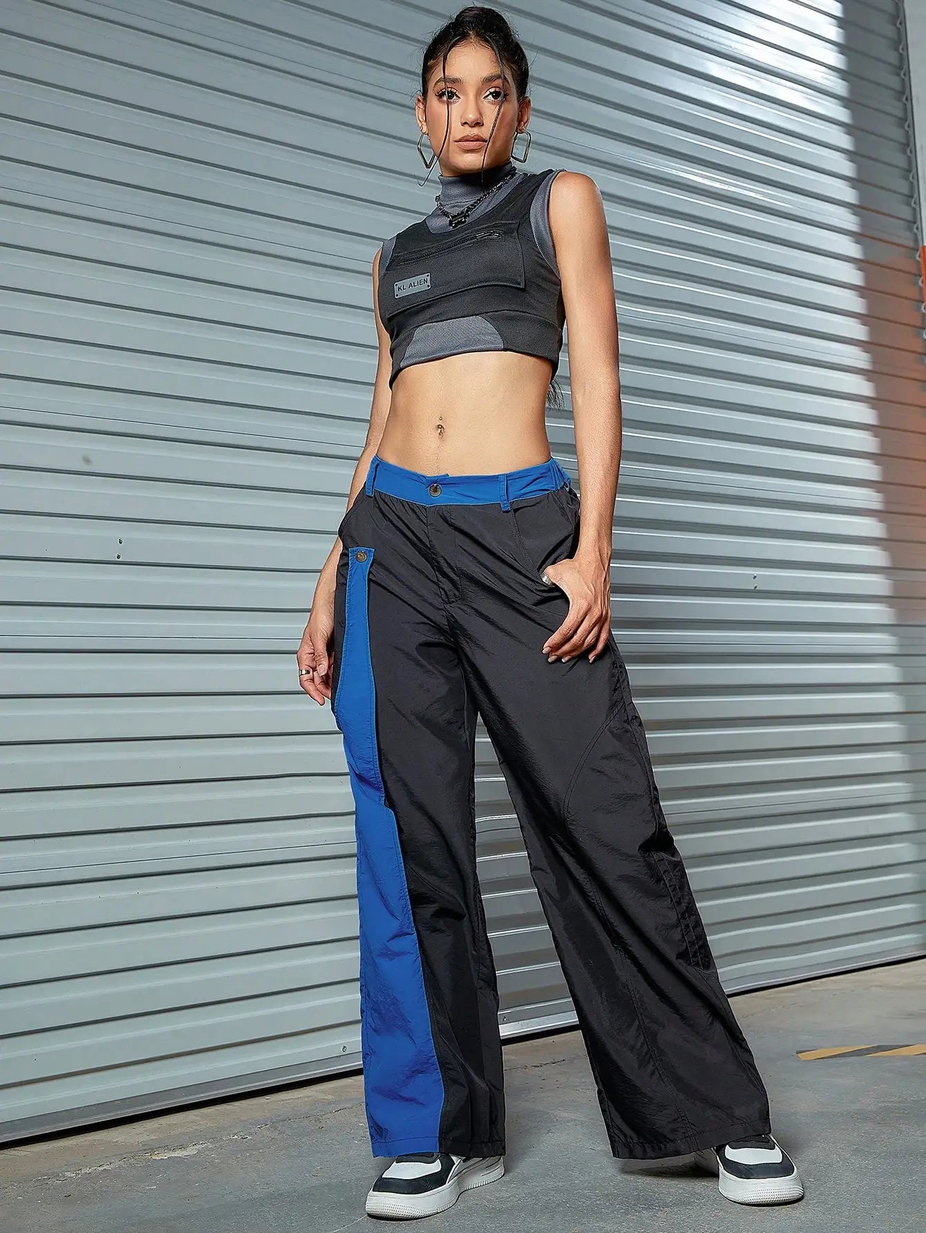 Cargo Colorblock Sweatpants