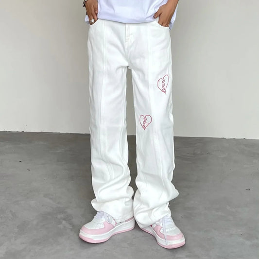 Heartbreak Graphic Jeans