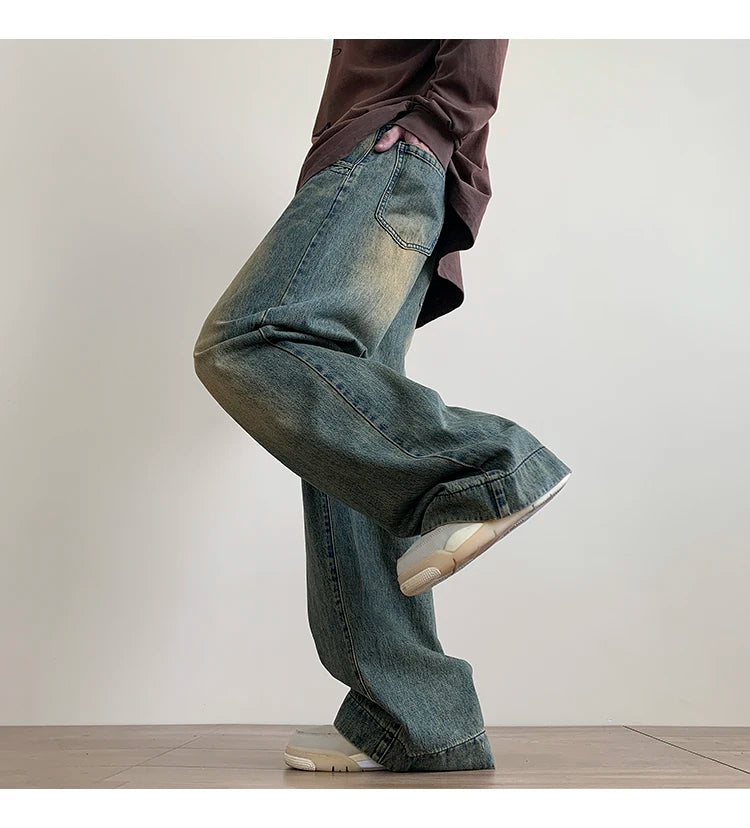Casual Baggy Straight Jeans