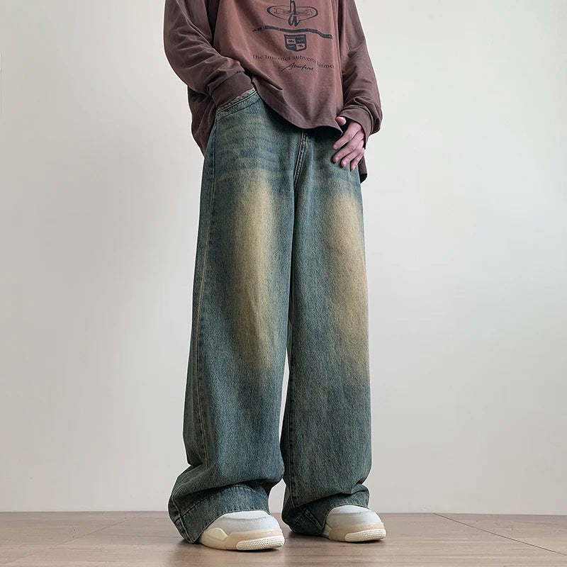 Casual Baggy Straight Jeans