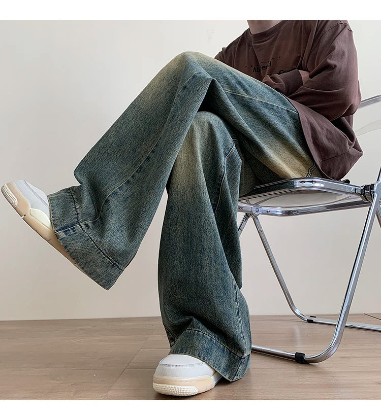 Casual Baggy Straight Jeans
