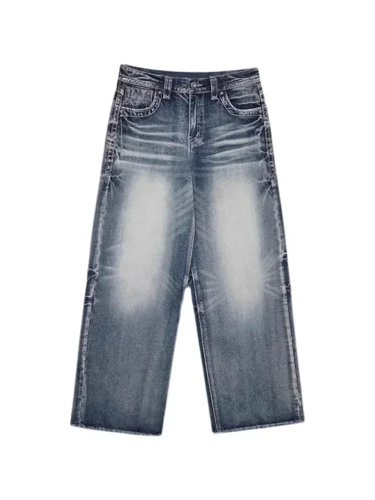 Denim Trousers Grunge