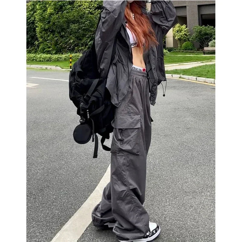 Oversize Cargo Sweatpants