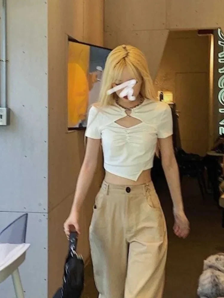 Cropped Short Sleeve