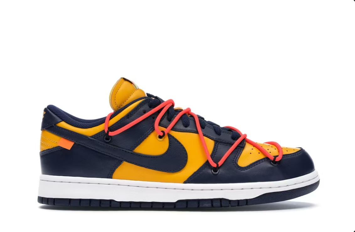 Nike Dunk Low Off-White University Gold