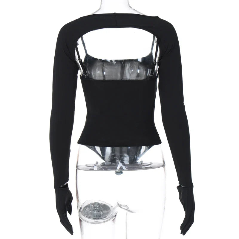 2 Pieces Long Sleeve