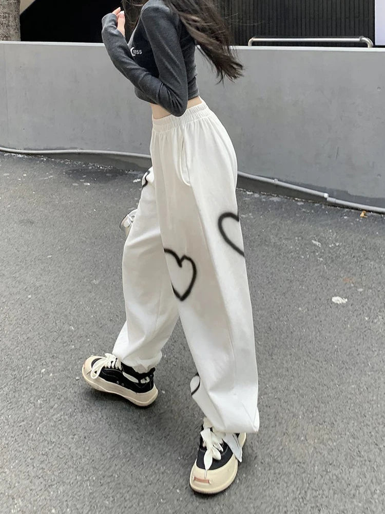 Cotton Hearts Sweatpants